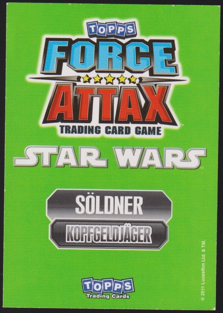 Topps Star Wars 2011 Seripas Kopfgeldjäger Söldner TCG Rare #132 – Bild 2