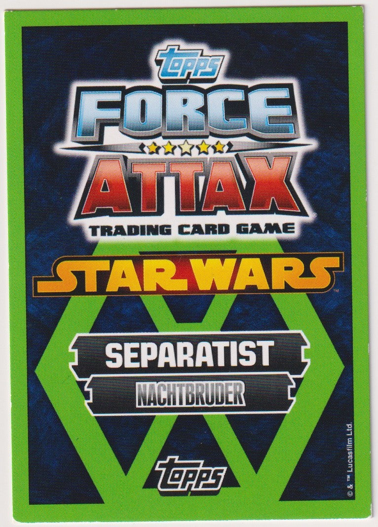 Topps Star Wars 2015 Savage Opress Separatist TCG Rare #45 – Bild 2