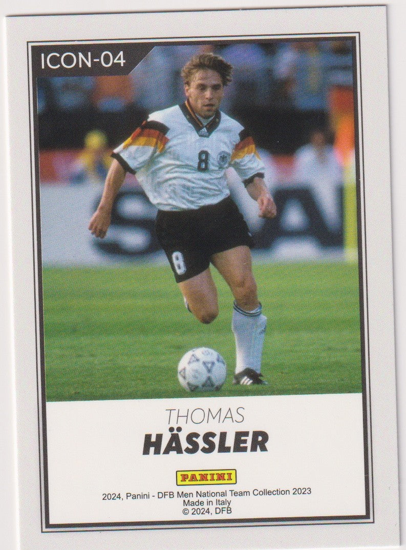 Panini Icons of Germany 2023-24 Thomas Hässler Deutschland 2024 Panini DFB Men – Bild 2