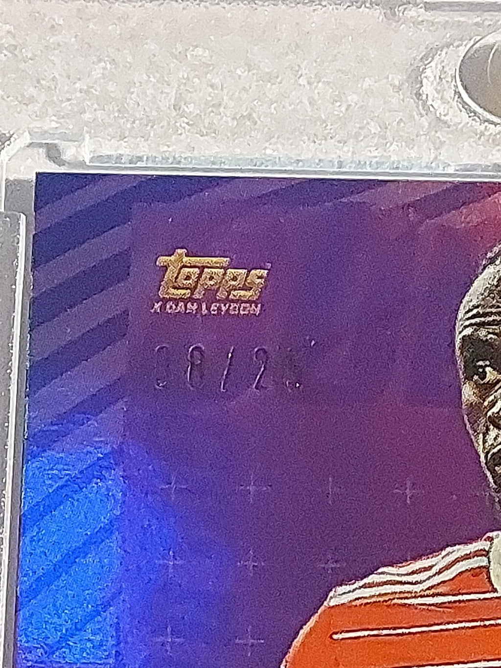 Topps UCC Gold 2022-23 Sadio Mane Bayern München Parallel 8/25 Refractor – Bild 2