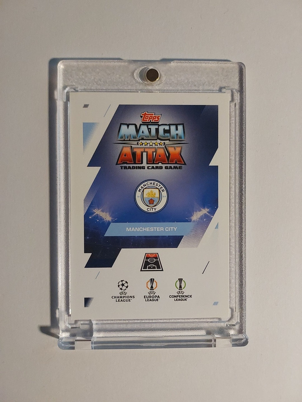 Topps Match Attax 2024-25 Erling Haaland Manchester City Parallel Ultra Rare Hit – Bild 2