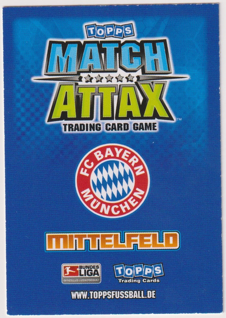 Topps Match Bastian Schweinsteiger FC Bayern München Bundesliga Parallel – Bild 2