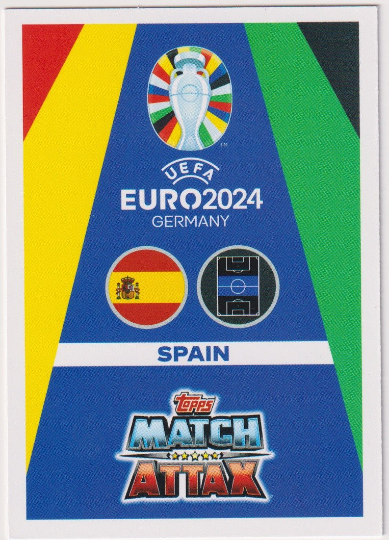 Topps Match Attax 2023-24 Pedri Spanien Parallel Rare 26 – Bild 2
