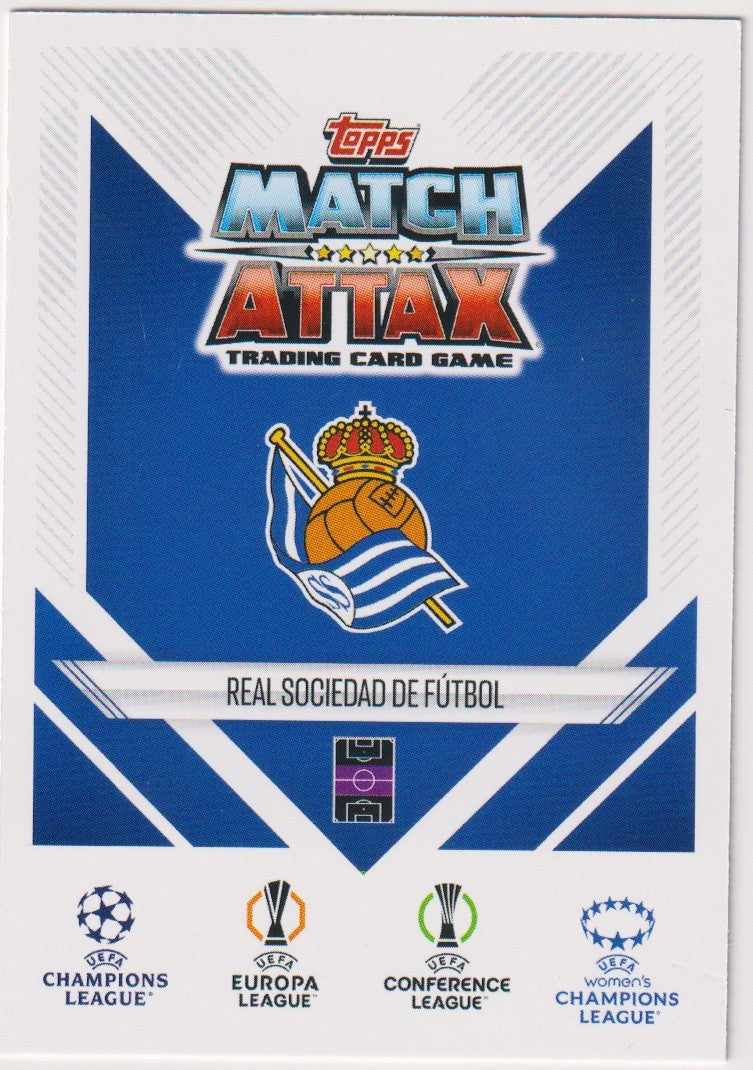 Topps Match Attax Trading Card Game Mikel Oyarzabal Real Sociedad de Fútbol – Bild 2