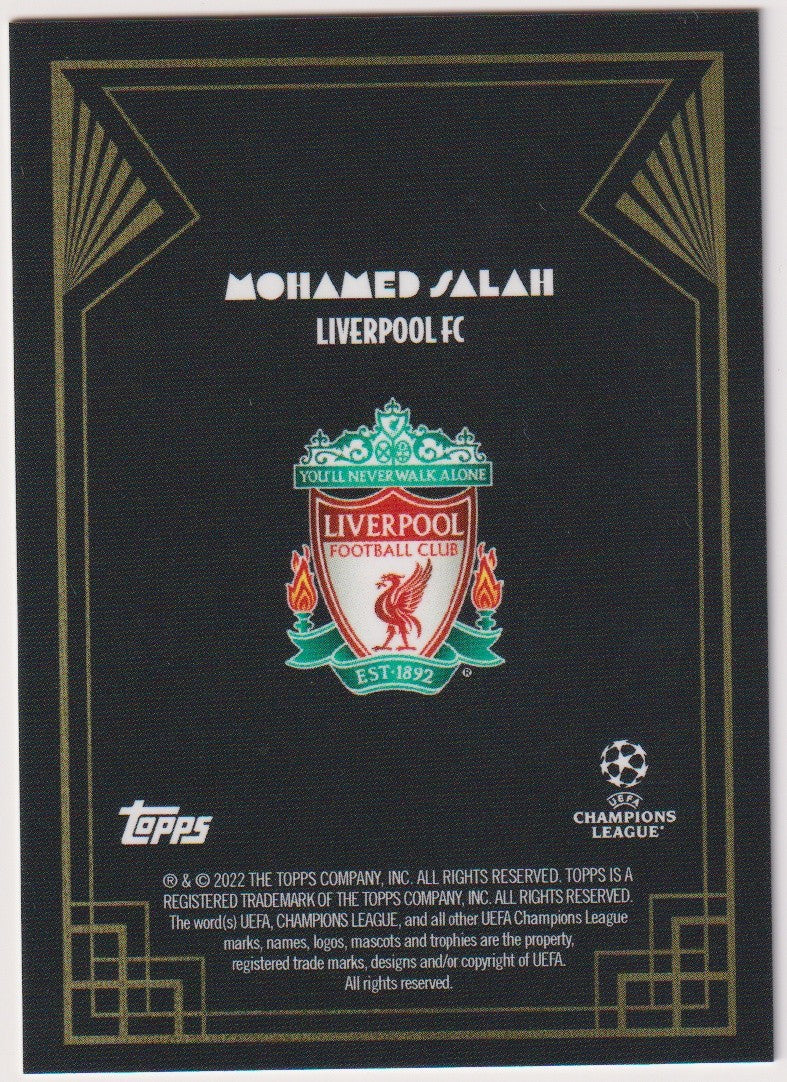 Topps Deco Mohamed Salah Liverpool FC Parallel Rare – Bild 2