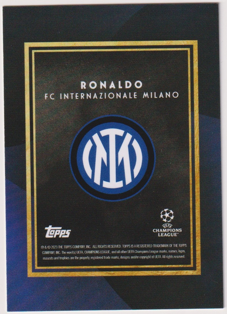 Topps Deco Ronaldo FC Internazionale Milano Legends Parallel Rare – Bild 2