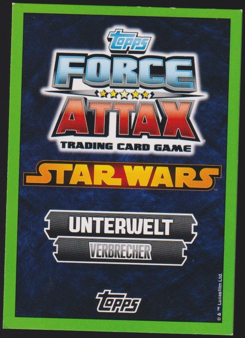 Topps Star Wars 2010 Pyke Unterwelt Verbrecher TCG Ultra Rare #156 – Bild 2