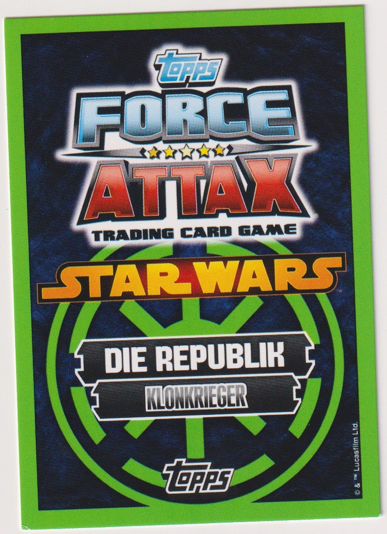 Topps Star Wars 2015 Klonsoldat Fives Republik TCG Rare #34 – Bild 2