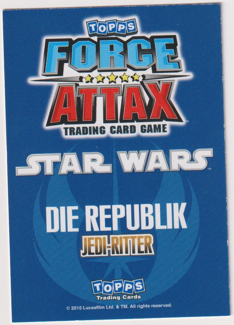 Topps Star Wars 2010 Plo Koon Jedi-Ritter Republik Die TCG Rare – Bild 2