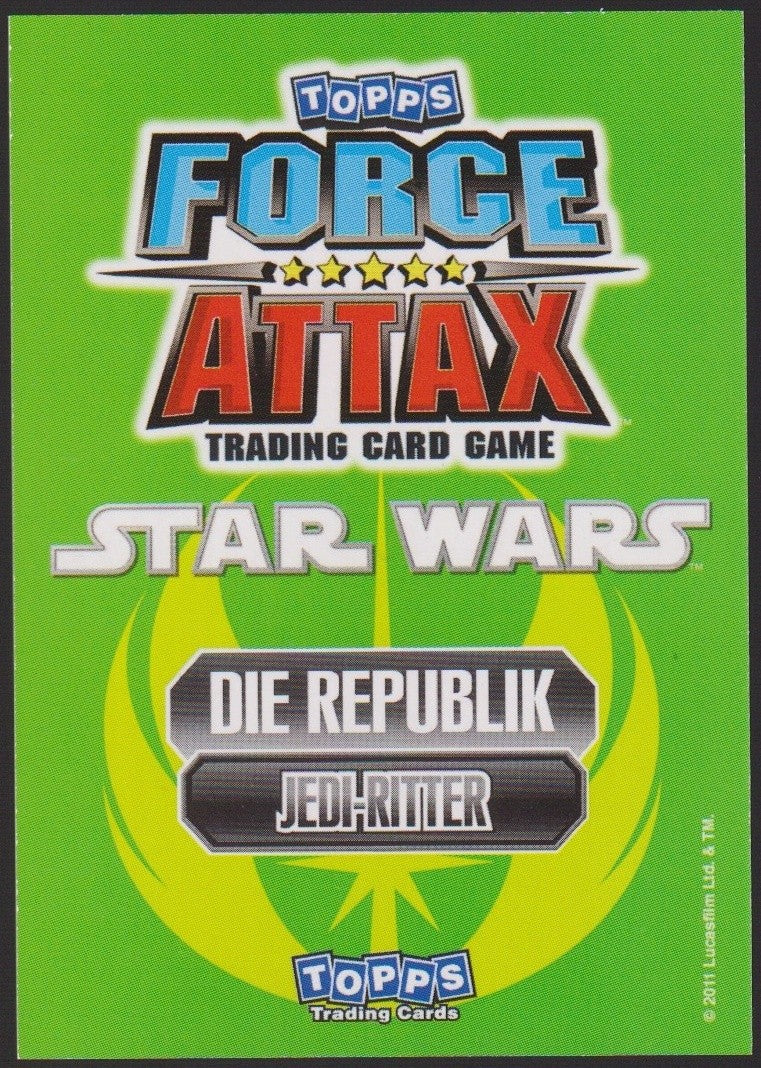Topps Star Wars 2011 Luminara Unduli Republik Jedi-Ritter TCG Rare #68 – Bild 2