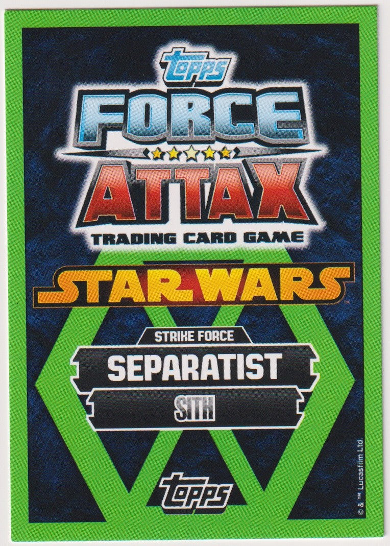 Topps Star Wars 2015 Magma Wächter Droide Separatist TCG Rare #117 – Bild 2