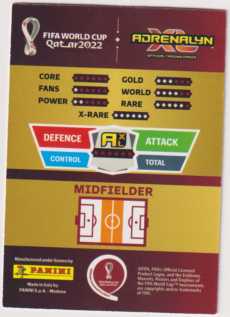 Panini FIFA World Cup Qatar 2022 Adrenalyn XL Ryan Gravenberch Rookie Parallel – Bild 2