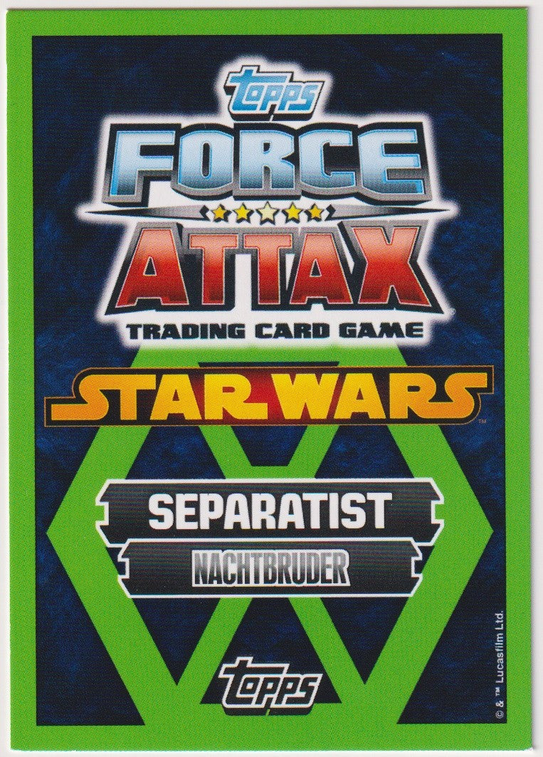 Topps Star Wars 2015 Darth Maul Sith Separatist Nachtbruder TCG Rare – Bild 2
