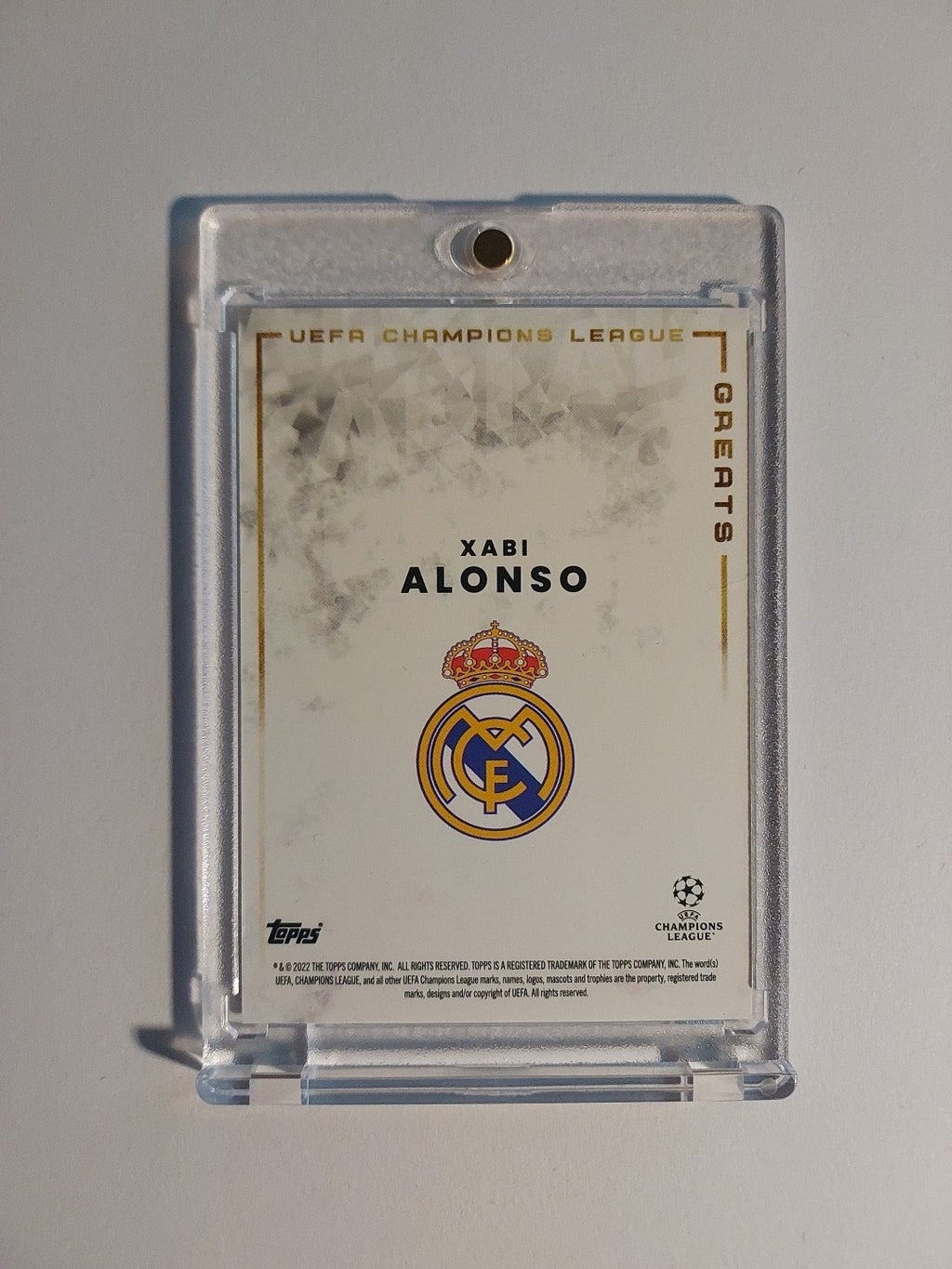 Topps UCC 2021-22 Xabi Alonso Real Madrid Spanien Parallel Insert Ultra Rare Hit – Bild 2