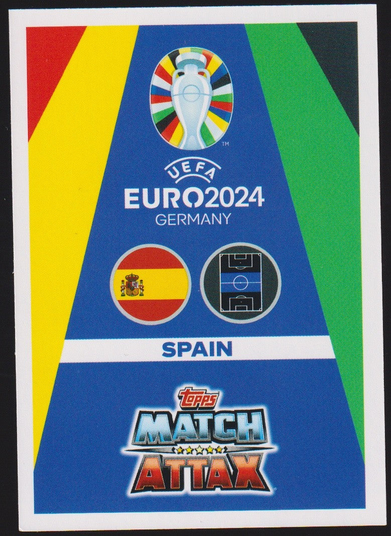 Topps Match Attax 2023-24 Pedri Spanien Parallel Rare – Bild 2