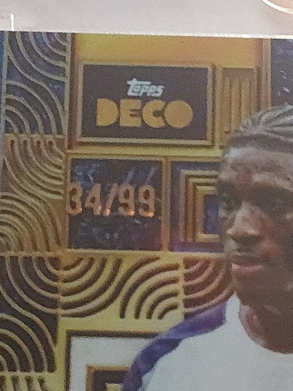 Topps UCC Deco 2025-26 Mohammed Kudus Auto Tottenham Hotspur Parallel 34/99 Rare – Bild 2