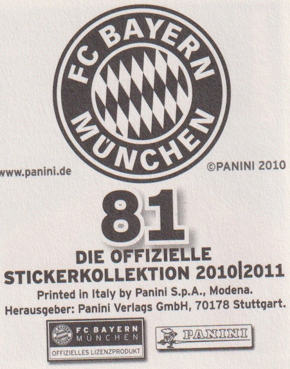 Panini Bundesliga 2010-11 Toni Kroos FC Bayern München Vintage Parallel – Bild 2