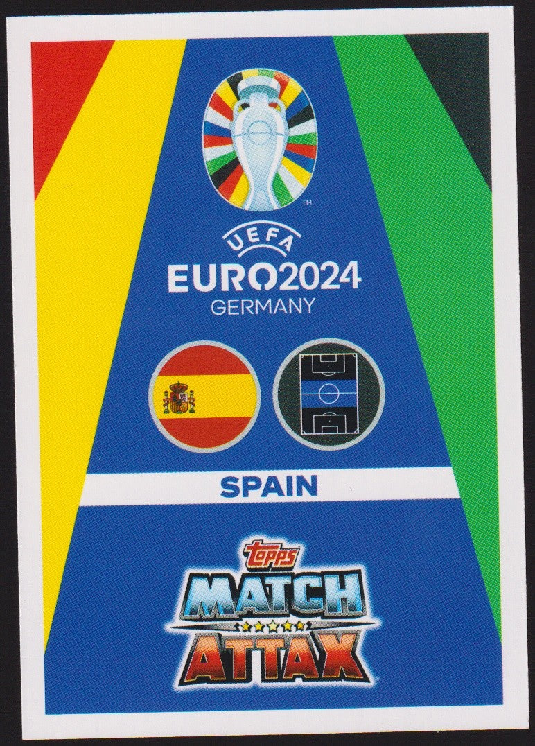 Topps Match Attax 2023-24 Pedri Spanien Parallel Rare – Bild 2