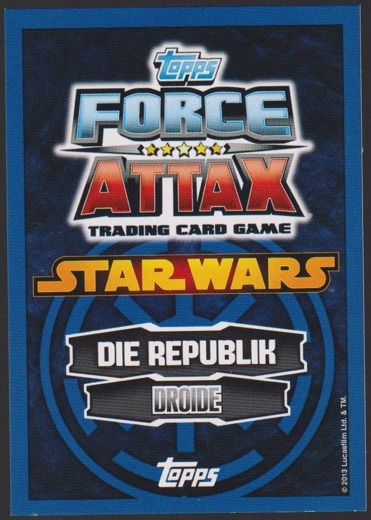 Topps Star Wars 2013 QT-KT Republik Droide TCG Rare #QT-KT – Bild 2