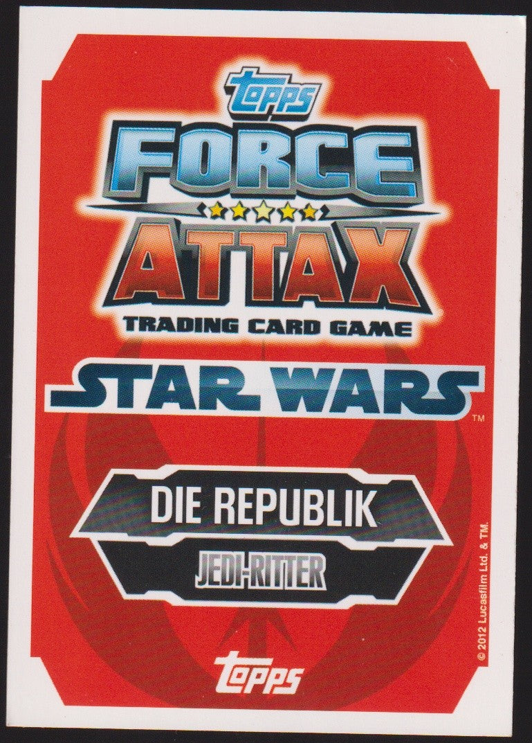 Topps Star Wars 2012 Yoda Republik Jedi-Ritter TCG Rare #228 – Bild 2