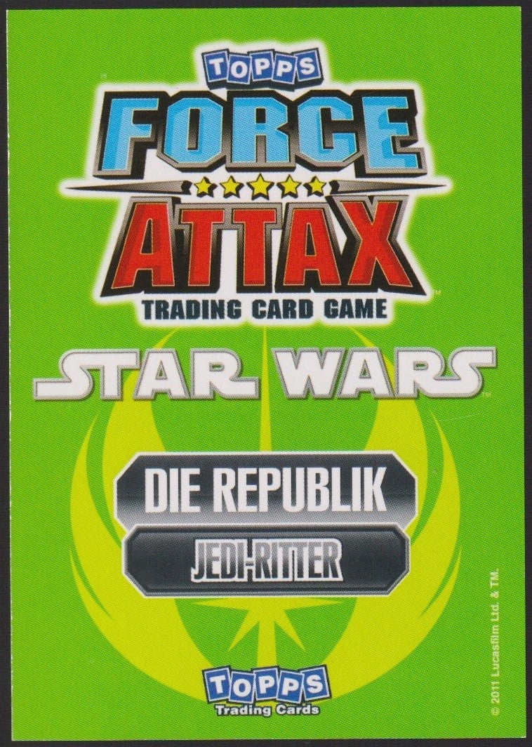 Topps Star Wars 2011 Obi-Wan & Anakin Skywalker Republik Jedi TCG Rare #213 – Bild 2