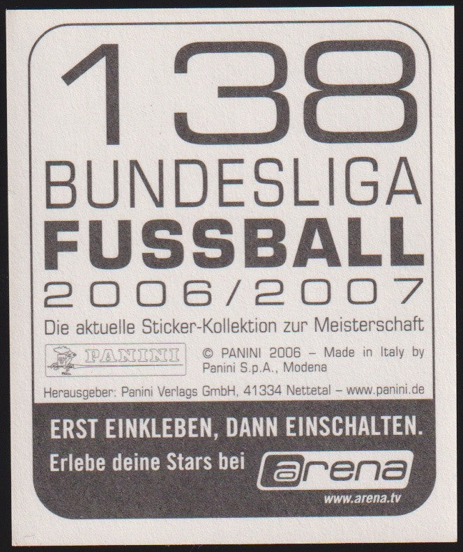 Panini Bundesliga 2006-07 Miroslav Klose Werder Bremen Vintage Parallel – Bild 2
