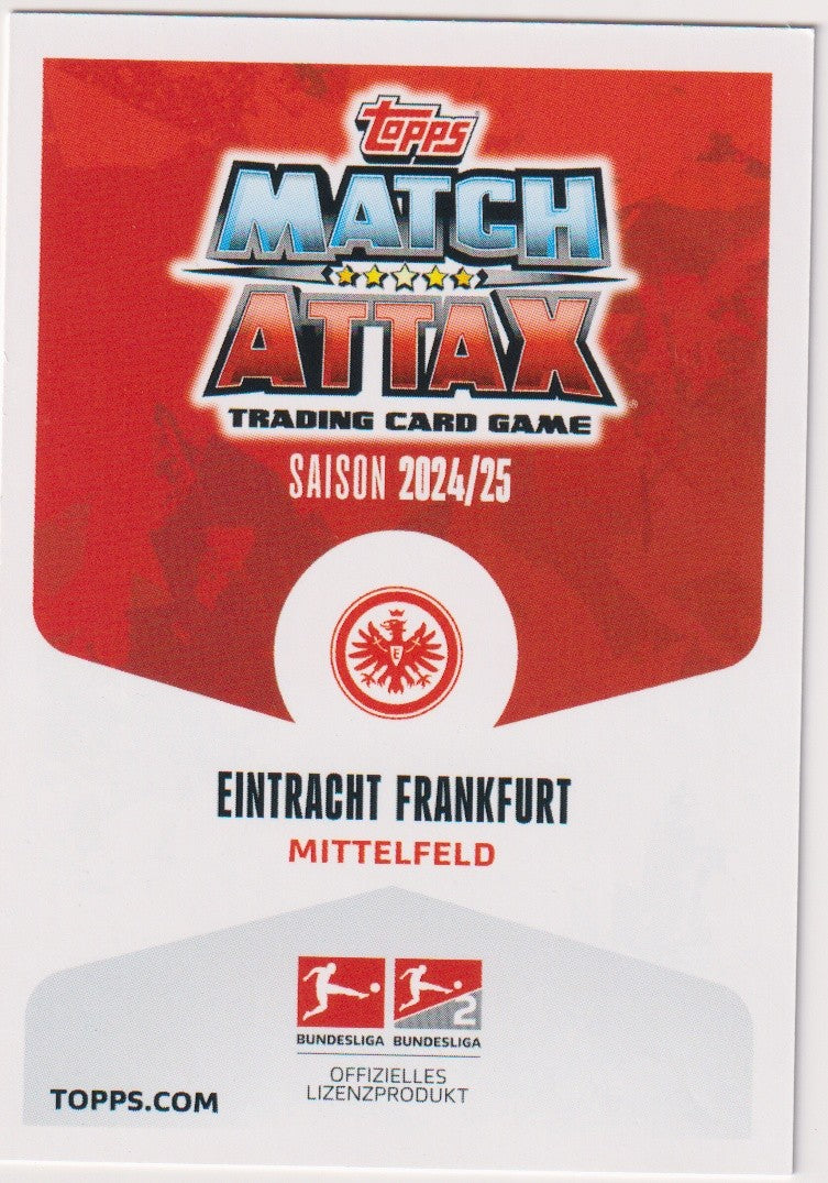 Topps Match Attax Trading Card Game 2023-24 Mario Götze Eintracht Frankfurt – Bild 2