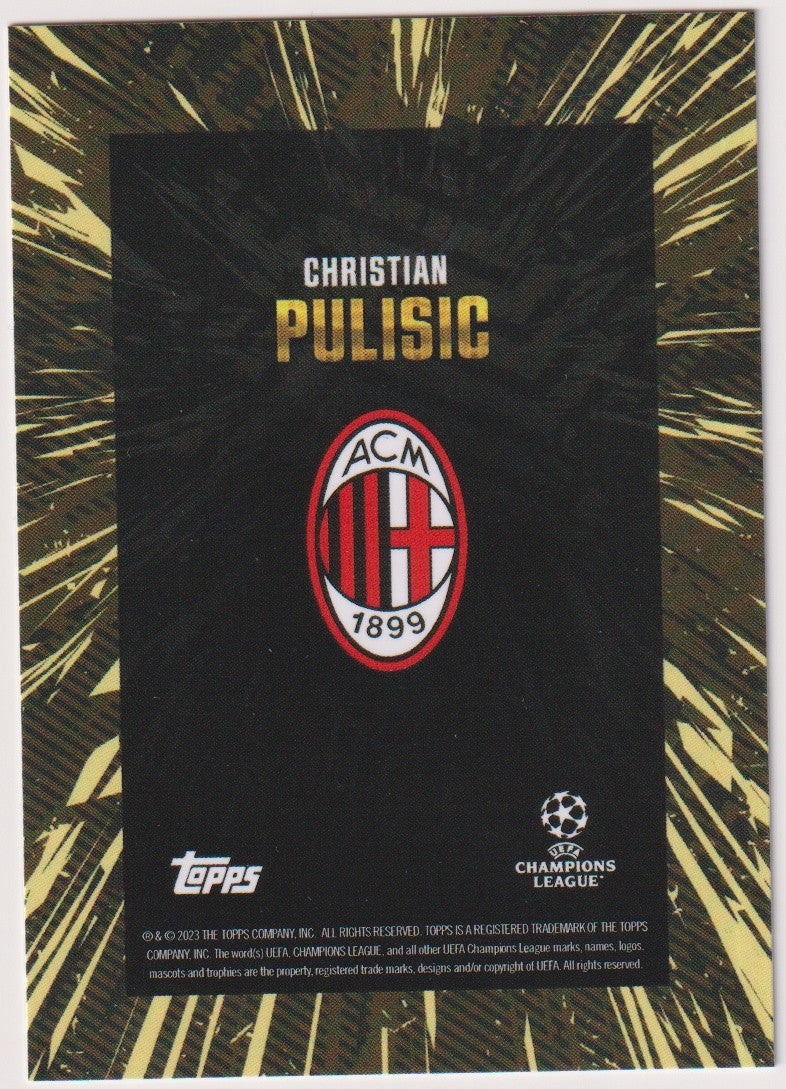 Topps X Whip 2022-23 Christian Pulisic AC Milan Parallel Rare – Bild 2