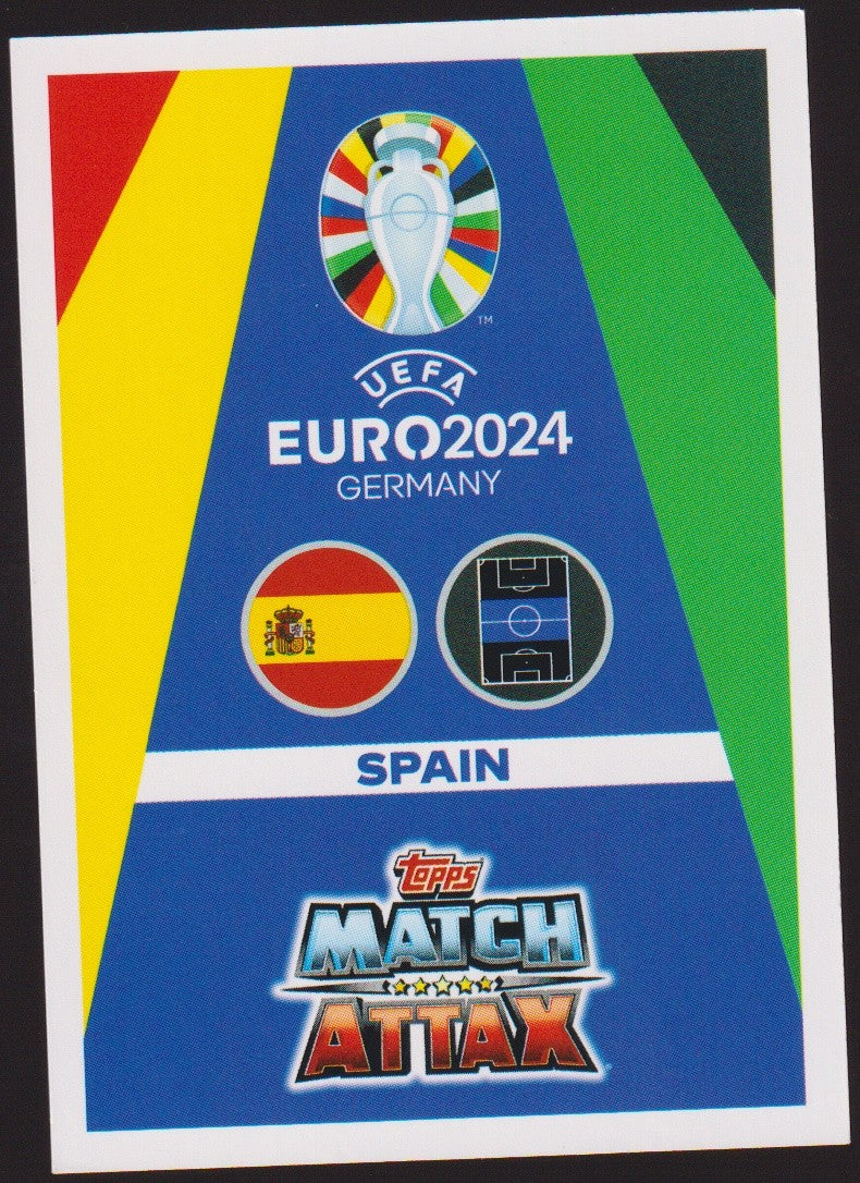 Topps Match Attax 2023-24 Pedri Spanien Parallel Rare – Bild 2