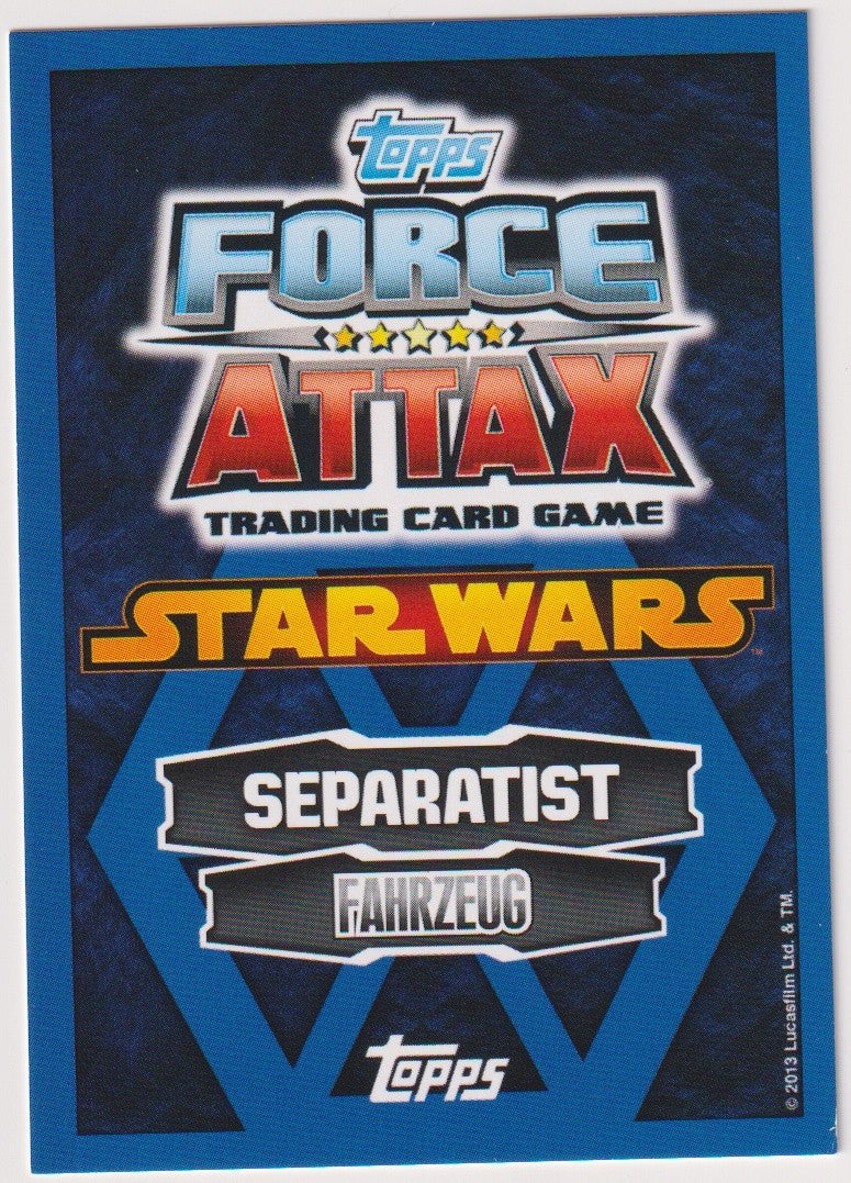 Topps Star Wars 2013 Malevolence Separatist Fahrzeug TCG Rare Nr. 140 – Bild 2