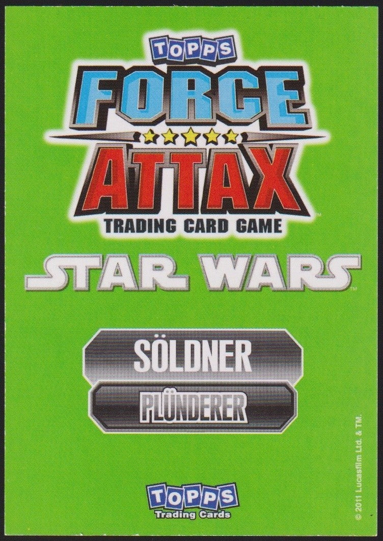 Topps Star Wars 2011 Jawa Plünderer Tatoine Söldner TCG Rare #147 – Bild 2