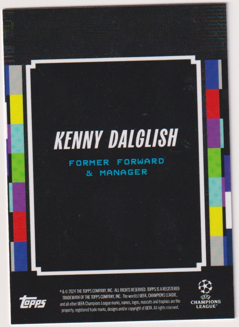 Topps Planet Football 2023-24 Kenny Dalglish Champions League Parallel Rare – Bild 2