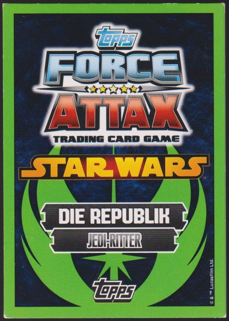 Topps Star Wars 2011 Obiwan Kenobi Jedi Republik TCG Ultra Rare Dual 1/2 – Bild 2