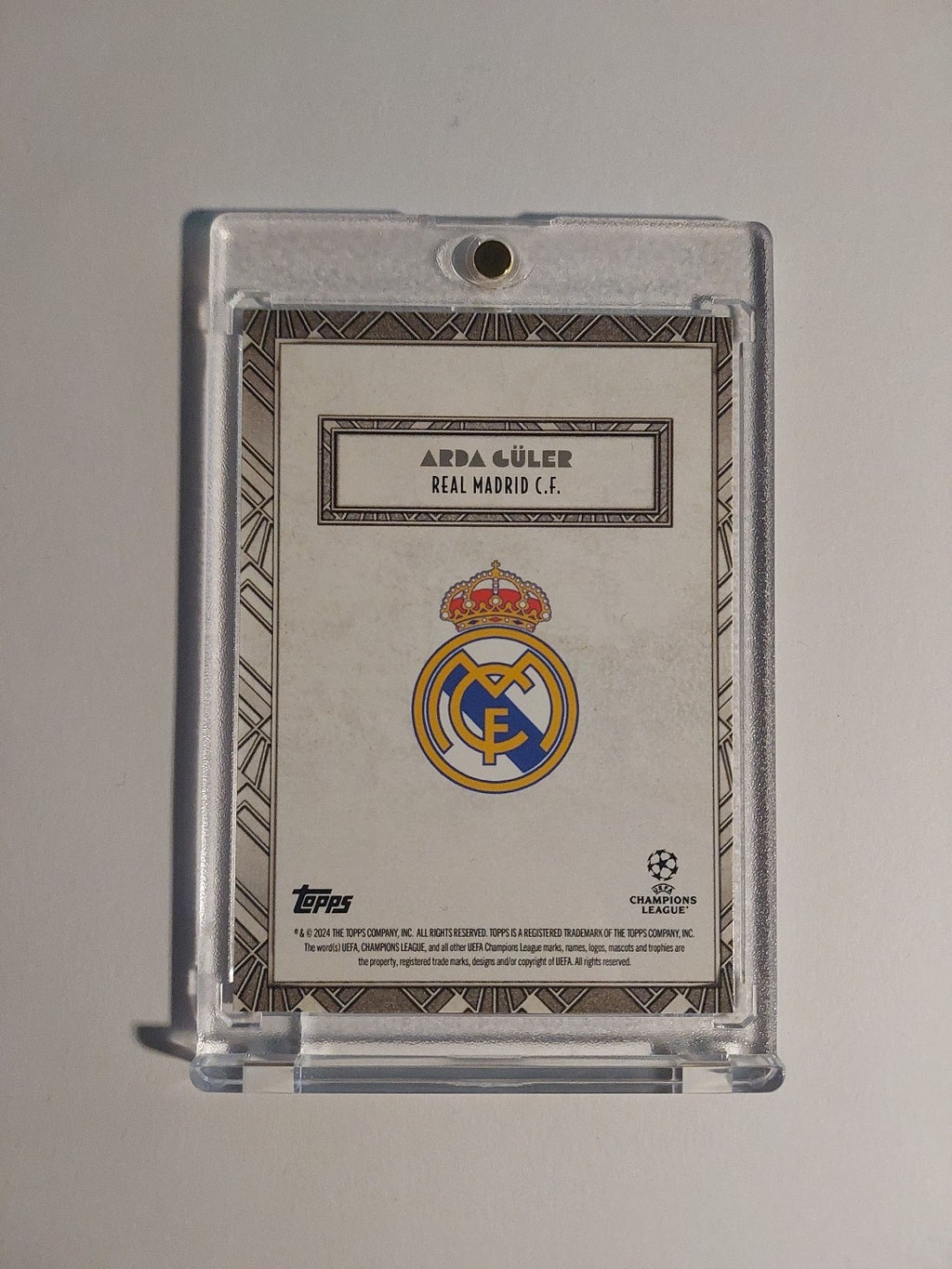Topps UCC Deco 2024-25 Arda Güler Real Madrid Türkei Parallel Ultra Rare Hit – Bild 2