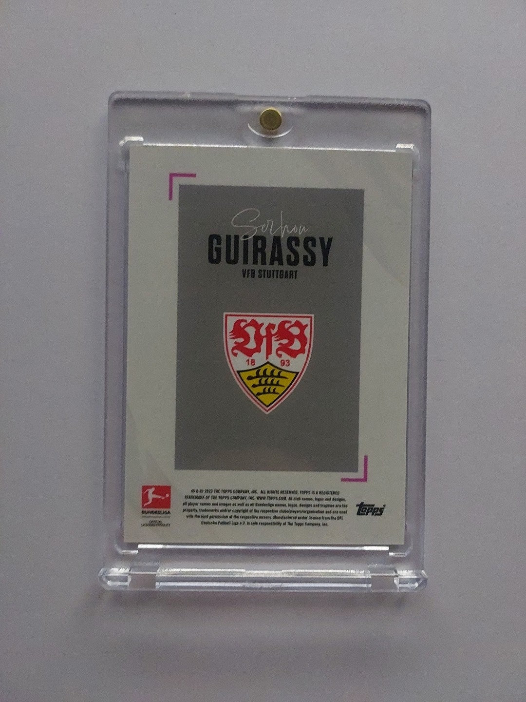 Topps Bundesliga 2022-23 Serhou Guirassy Vfb Stuttgart (Parallel: 11/49) – Bild 2