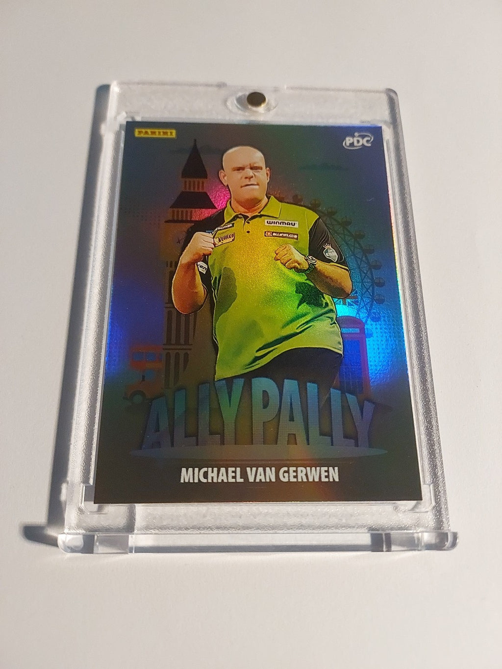 Panini PDC World Championship 2026 Michael Van Gerwen Ally Pally Refractor Rare – Bild 2
