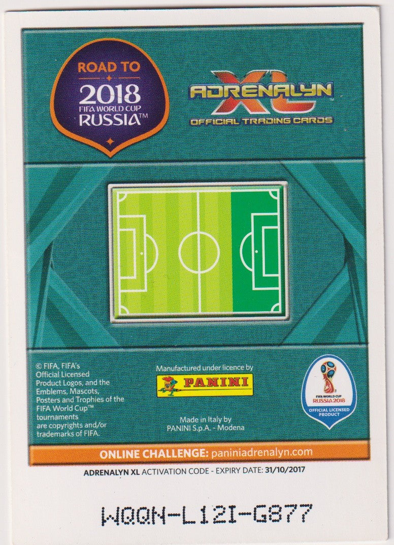 Panini Adrenalyn XL 2017-18 Luis Muriel Colombia Parallel Rare 14 – Bild 2