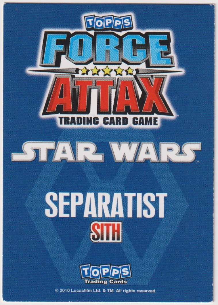 Topps Star Wars 2010 Asajj Ventress Sith Seperatisten TCG Rare – Bild 2