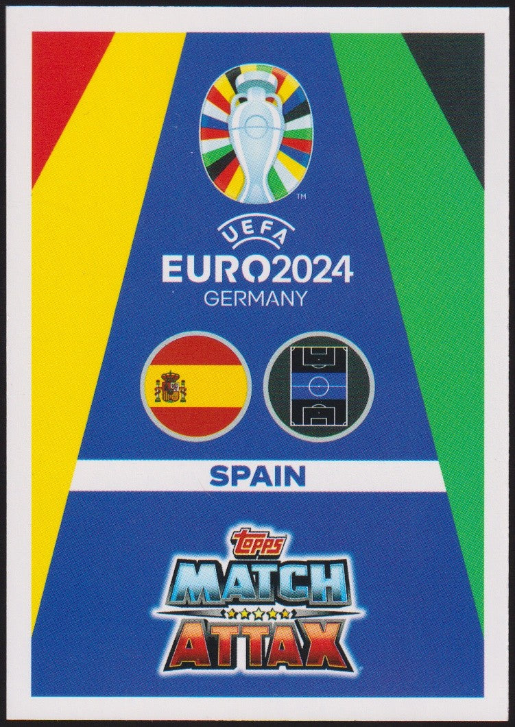 Topps Match Attax 2023-24 Pedri Spanien Parallel Rare – Bild 2