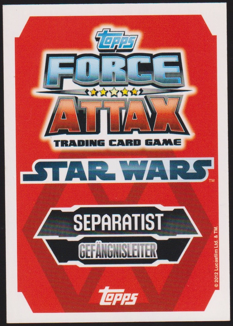Topps Star Wars 2012 OIS ISEOBECK Separatist TCG Rare #234 – Bild 2