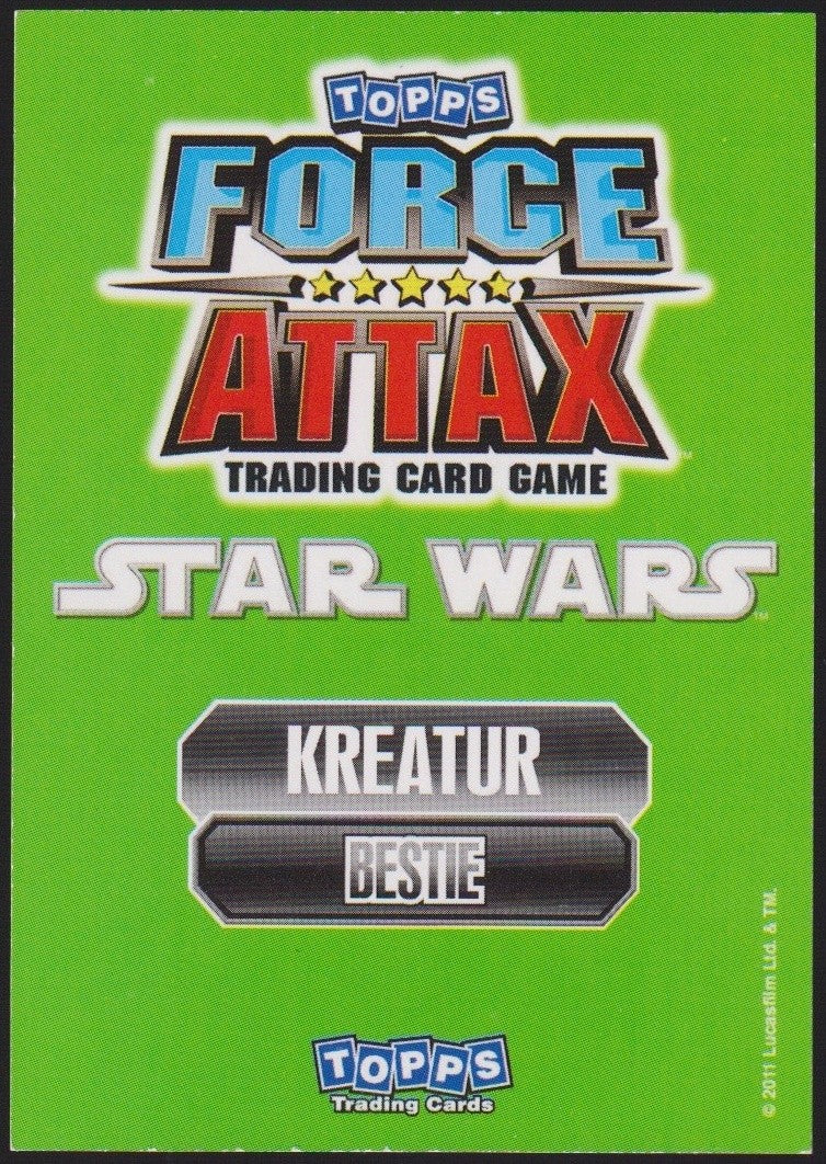 Topps Star Wars 2011 Gor Bestie / Kreatur / Monster TCG Rare #163 – Bild 2