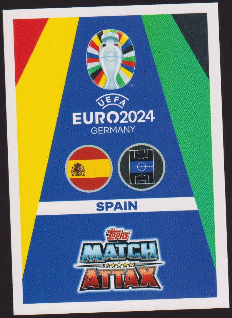 Topps Match Attax 2023-24 Pedri Spain Parallel Rare – Bild 2