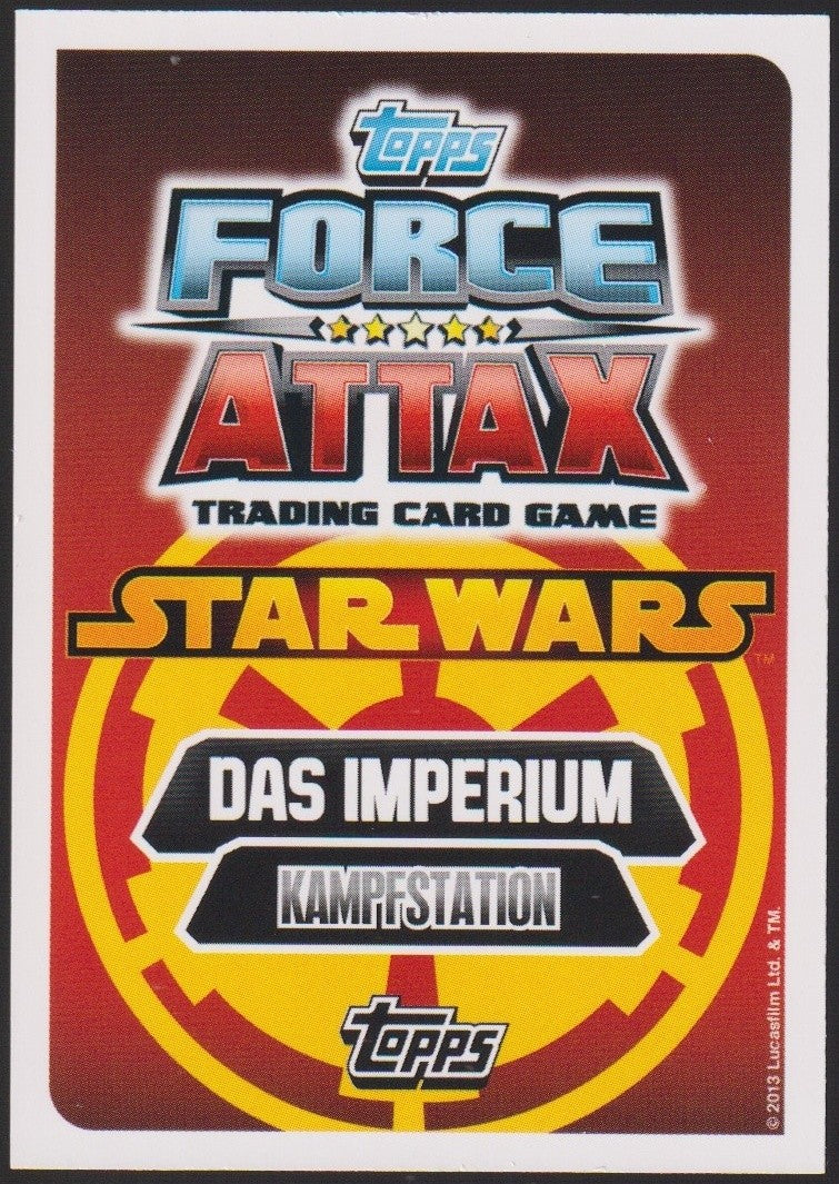 Topps Star Wars 2013 Todesstern II IMPERIUM Kampfstation (Film Version) Rare #84 – Bild 2