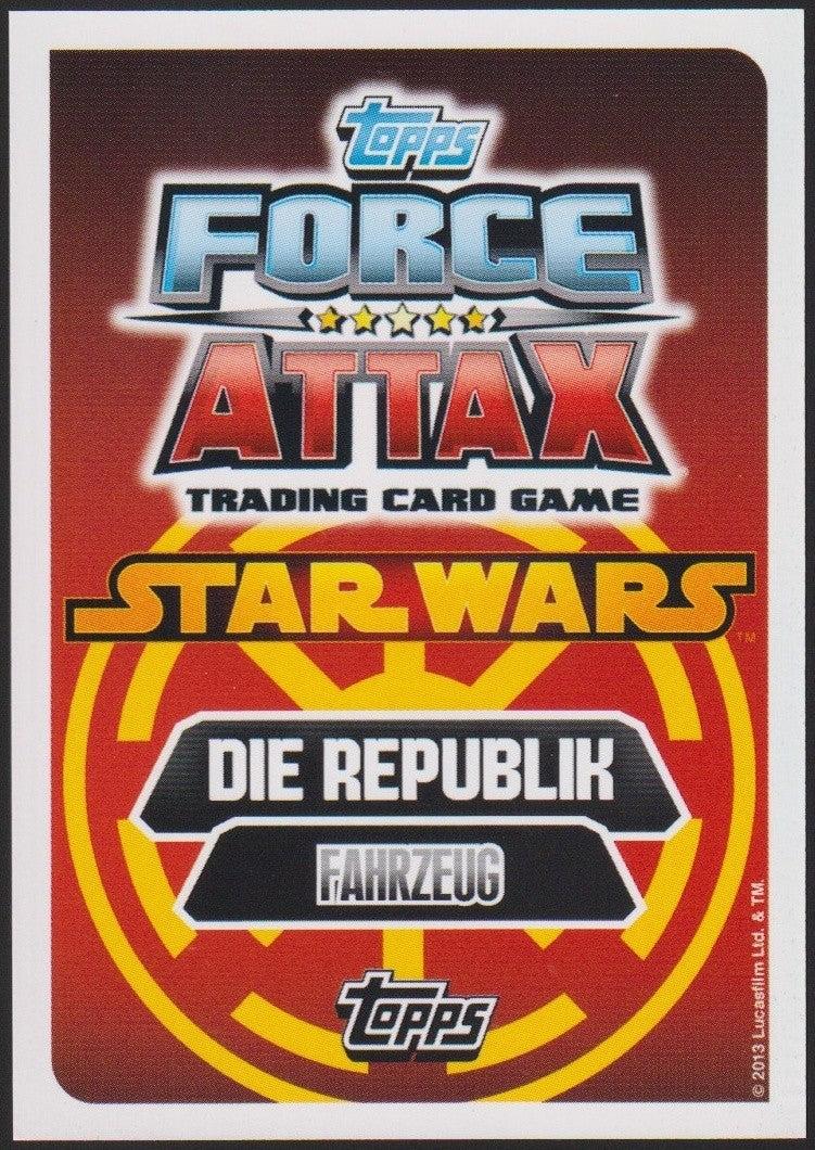 Topps Star Wars 2013 ARC-170 Sternenjäger REPUBLIK (Film) TCG Rare #135 – Bild 2