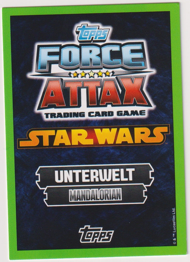 Topps Star Wars 2012 Pre Vizsla Mandalorian Unterwelt TCG Rare #84 – Bild 2