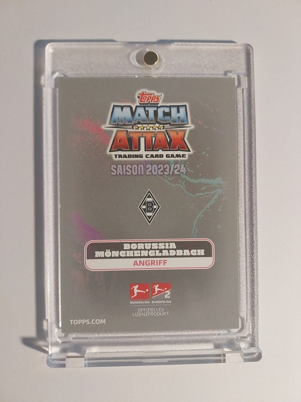 Topps Match Attax 2023-24 Grant-Leon Ranos Mönchengladbach (On Card Auto) – Bild 2
