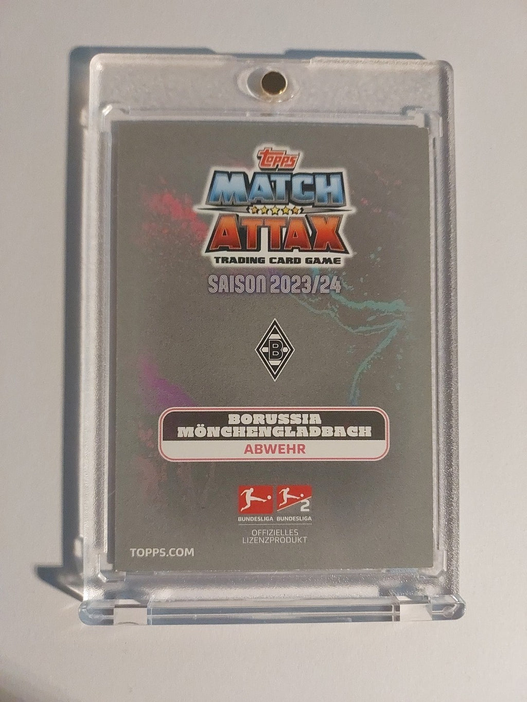 Topps Match Attax 2023-24 Marvin Friedrich Mönchengladbach (On Card Auto) – Bild 2