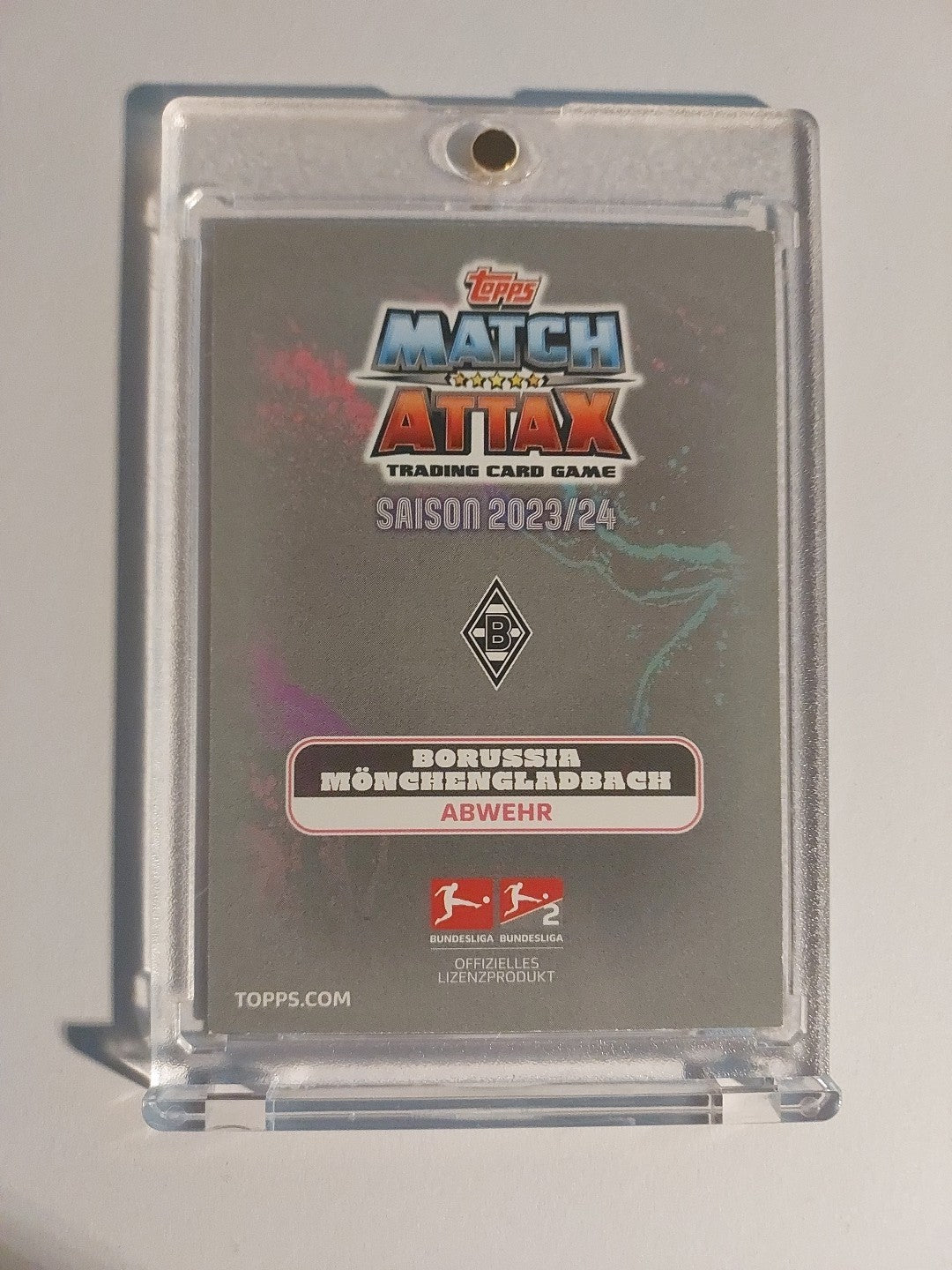 Topps Match Attax 2023-24 Marvin Friedrich Mönchengladbach (On Card Auto) – Bild 2