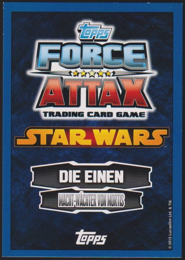 Topps Star Wars 2013 Mortis-Tochter Wächter der Macht Legende TCG Rare #124 – Bild 2