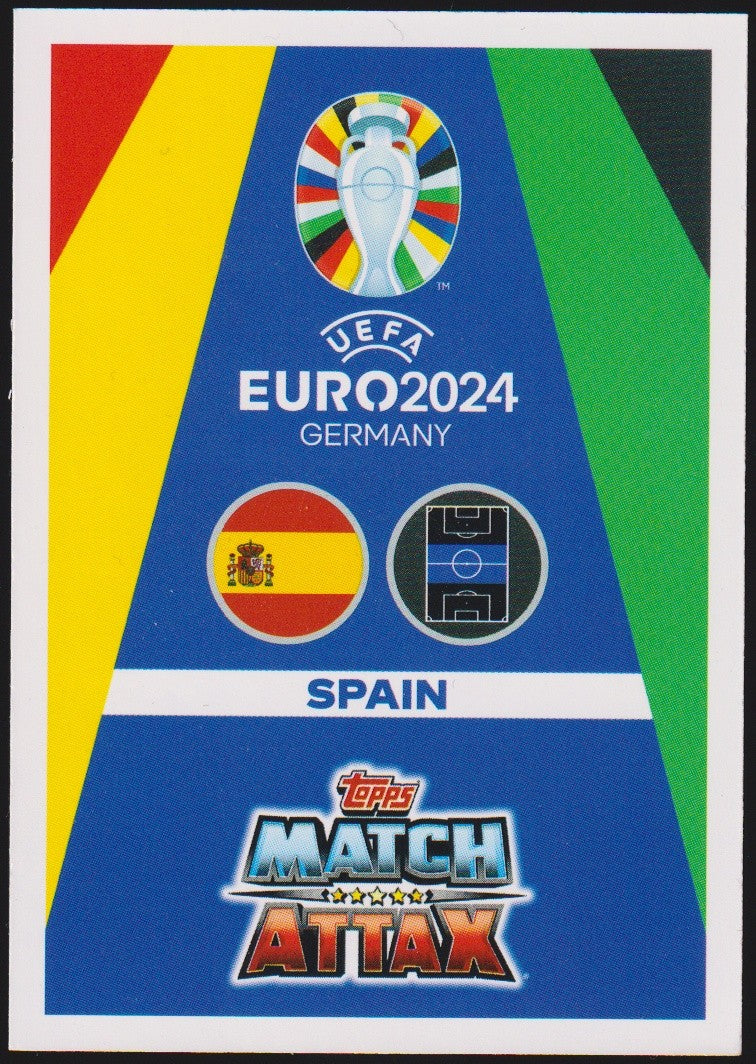 Topps Match Attax 2023-24 Pedri Spanien Parallel Rare – Bild 2